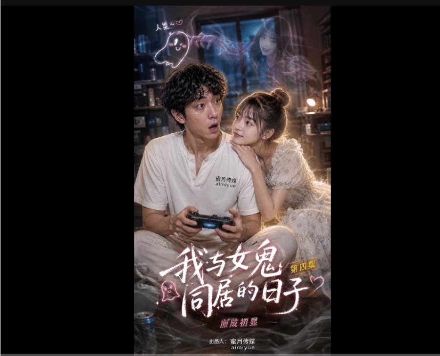 《我与女鬼同居的日子》1-8集完结版AI【短剧】[8V-500MB]-小蛇ACG