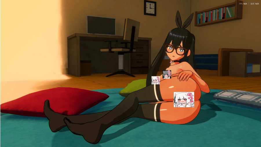 图片[3]-[日系] 【安卓/PC/官中/SLG/3D】甜蜜的换装房间/Waifu s Love Room【429M】-小蛇ACG